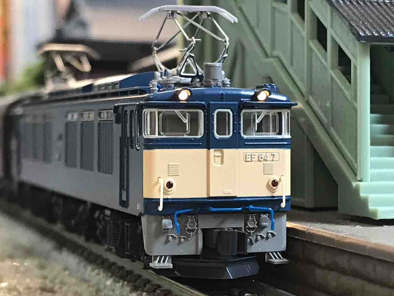 KATO EF64 0 1次形 入線 : なみとの風 KATO EF64 0 1次形 入線 : なみとの風