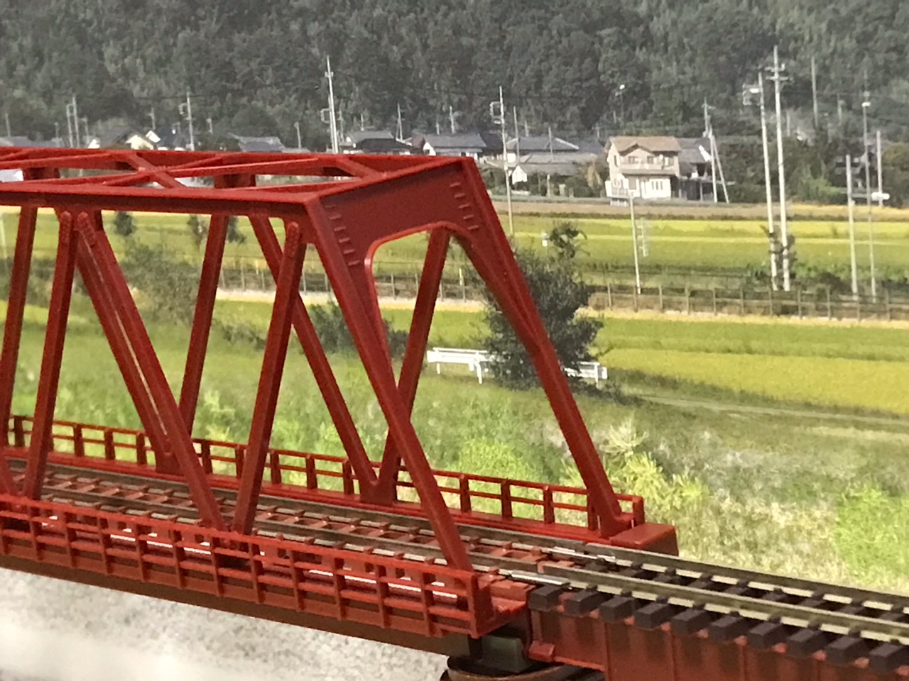 tomix トラス橋 TOMIX 単線トラス鉄橋 赤 なみとの風
