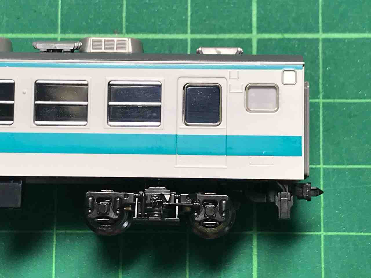 TOMIX 153系 新快速（高運転台）入線 : なみとの風
