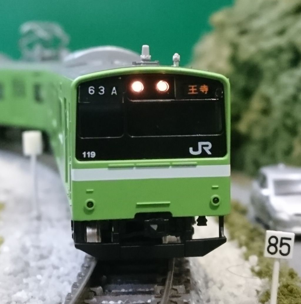 GREENMAX 201系 大和路線 入線 : なみとの風