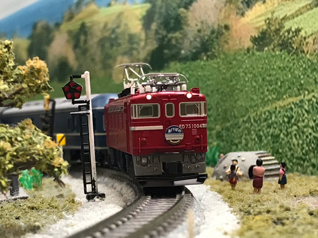 KATO　２０系　あけぼの 完成品 20系 KATO 寝台特急「あけぼの」 なみとの風 : 鉄道模型