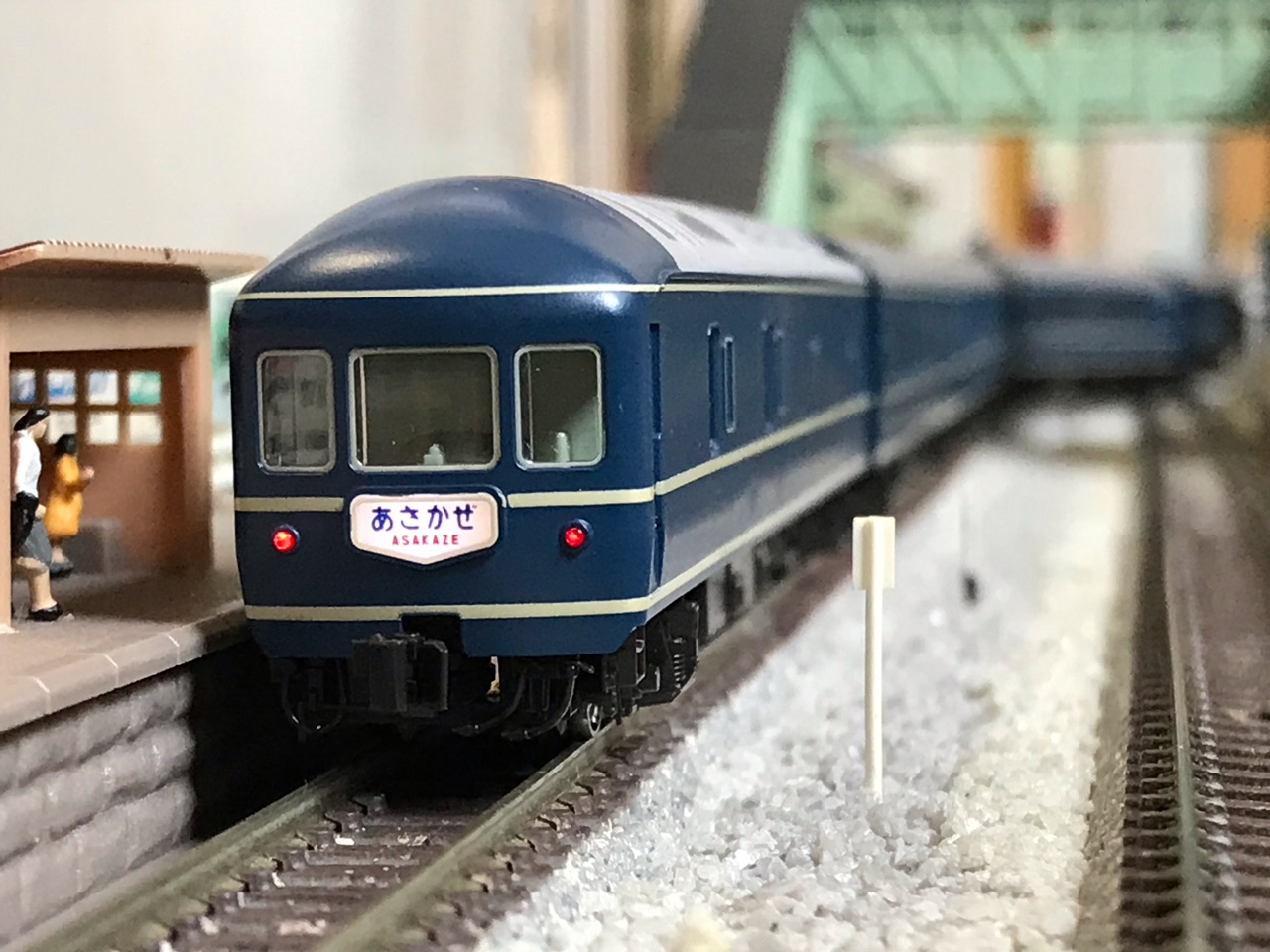 KATO C62 20系 寝台特急「あさかぜ」 : なみとの風