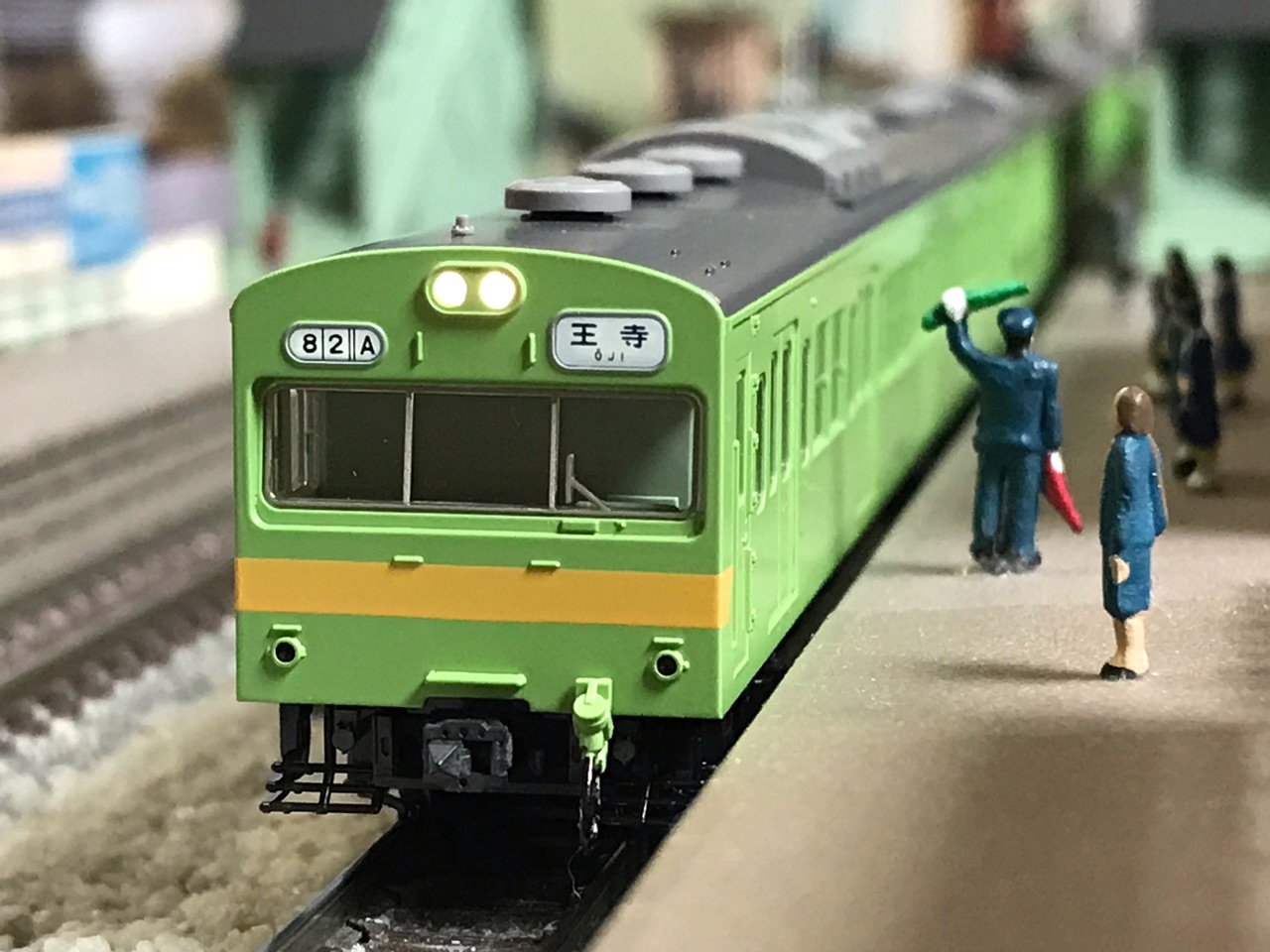 TOMIX 103系 低運転台 ウグイス 関西線 : なみとの風 TOMIX 103系 低運転台 ウグイス 関西線 : なみとの風