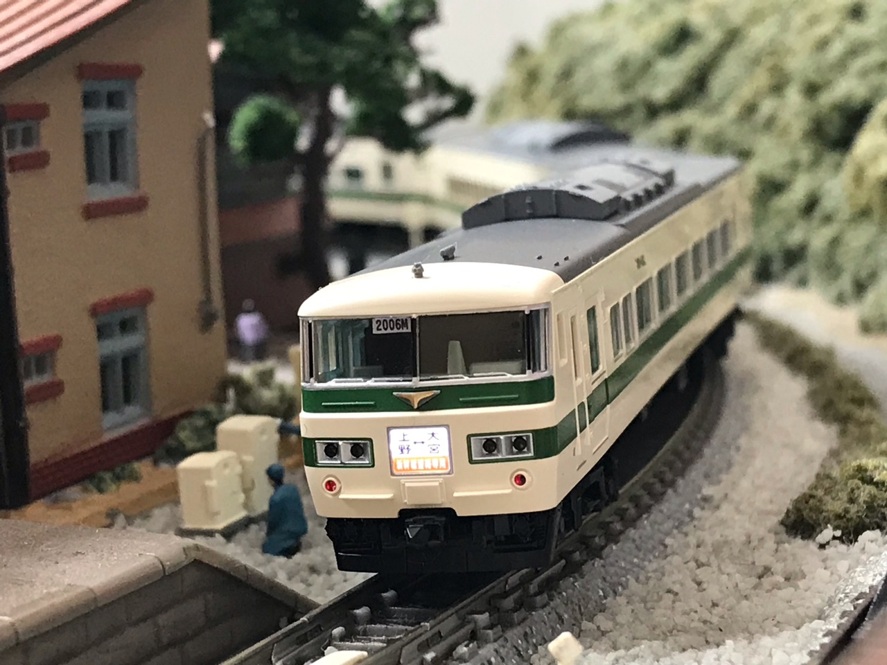 TOMIX 185系200番台（新幹線リレー号）入線 : なみとの風