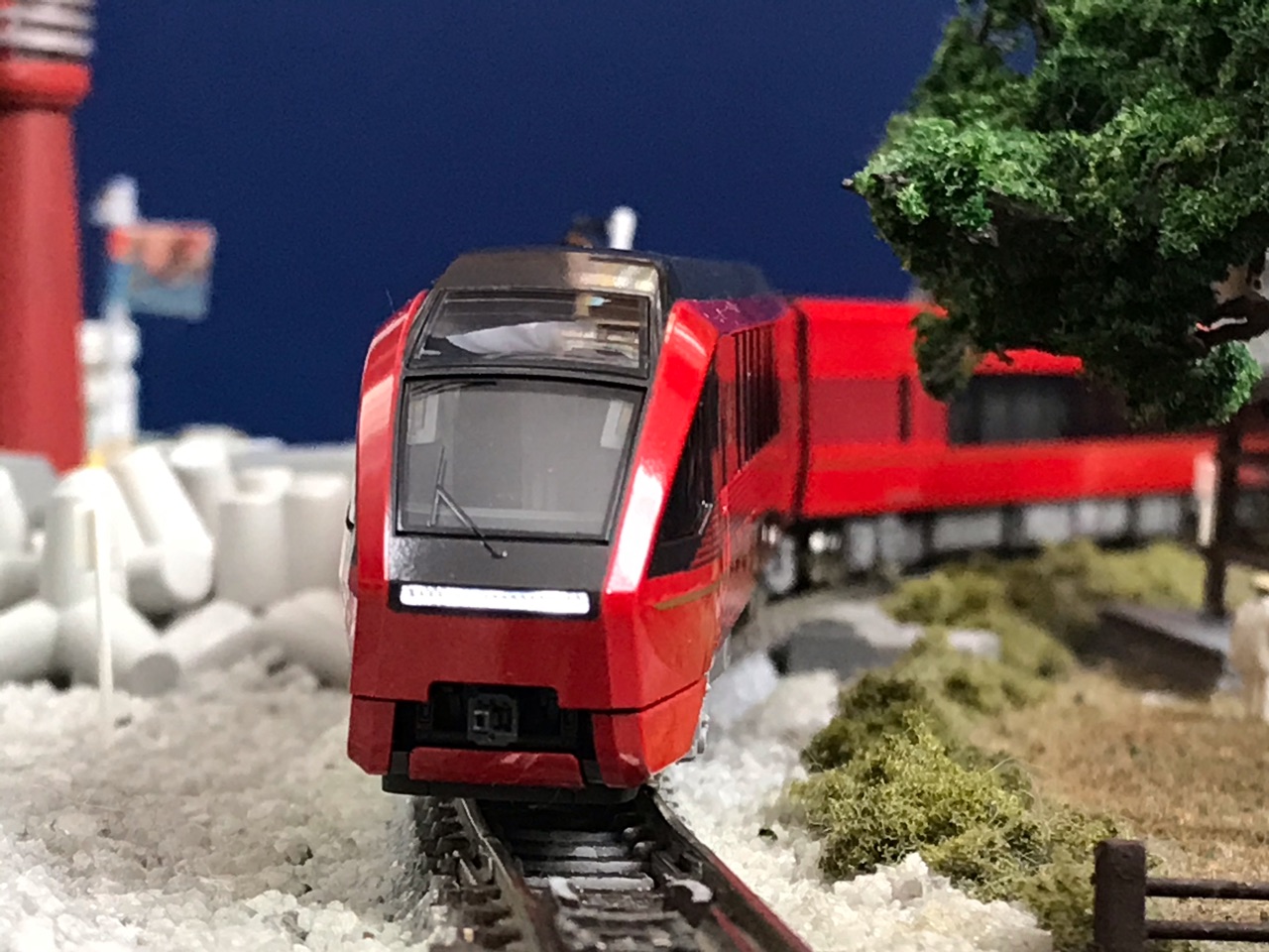 TOMIX 近鉄80000系「ひのとり」入線 : なみとの風