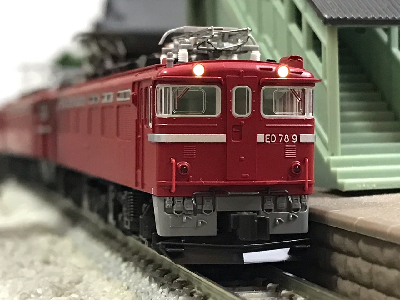 KATO ED78 EF71 重連 : なみとの風