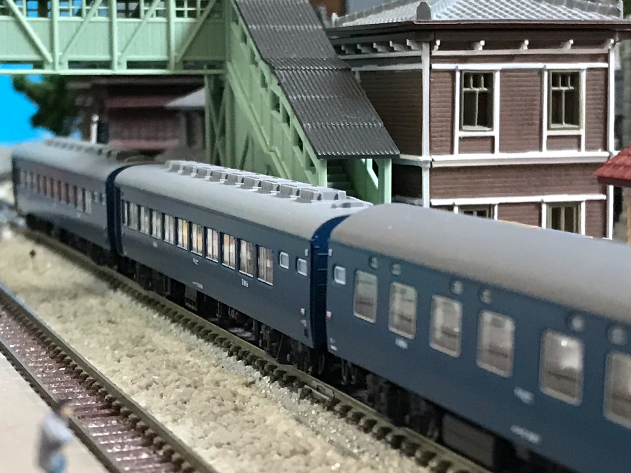 KATO EF58 150 宮原機関区 入線 : なみとの風