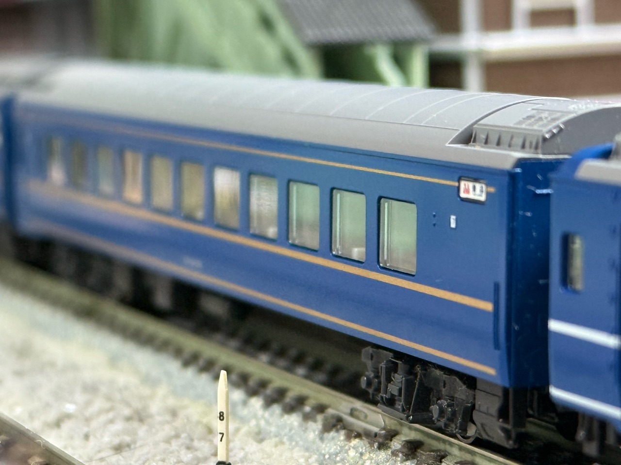 KATO ED75 700 24系 寝台特急「あけぼの」 : なみとの風