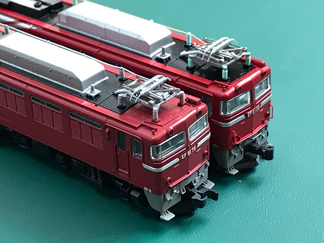 KATO EF81 北斗星色 入線 : なみとの風