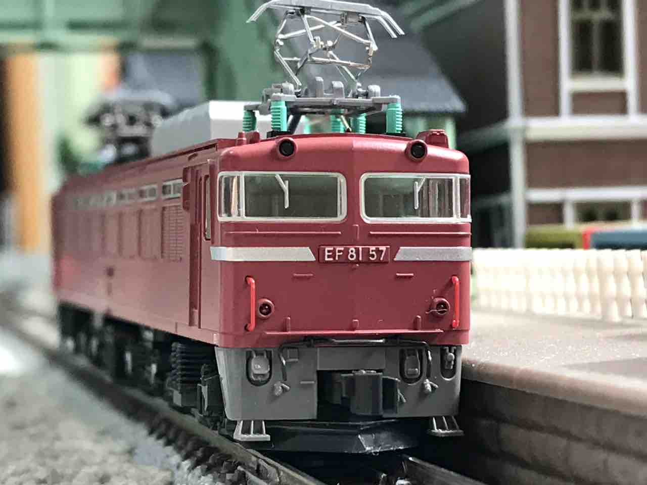 KATO EF81 一般色 : なみとの風
