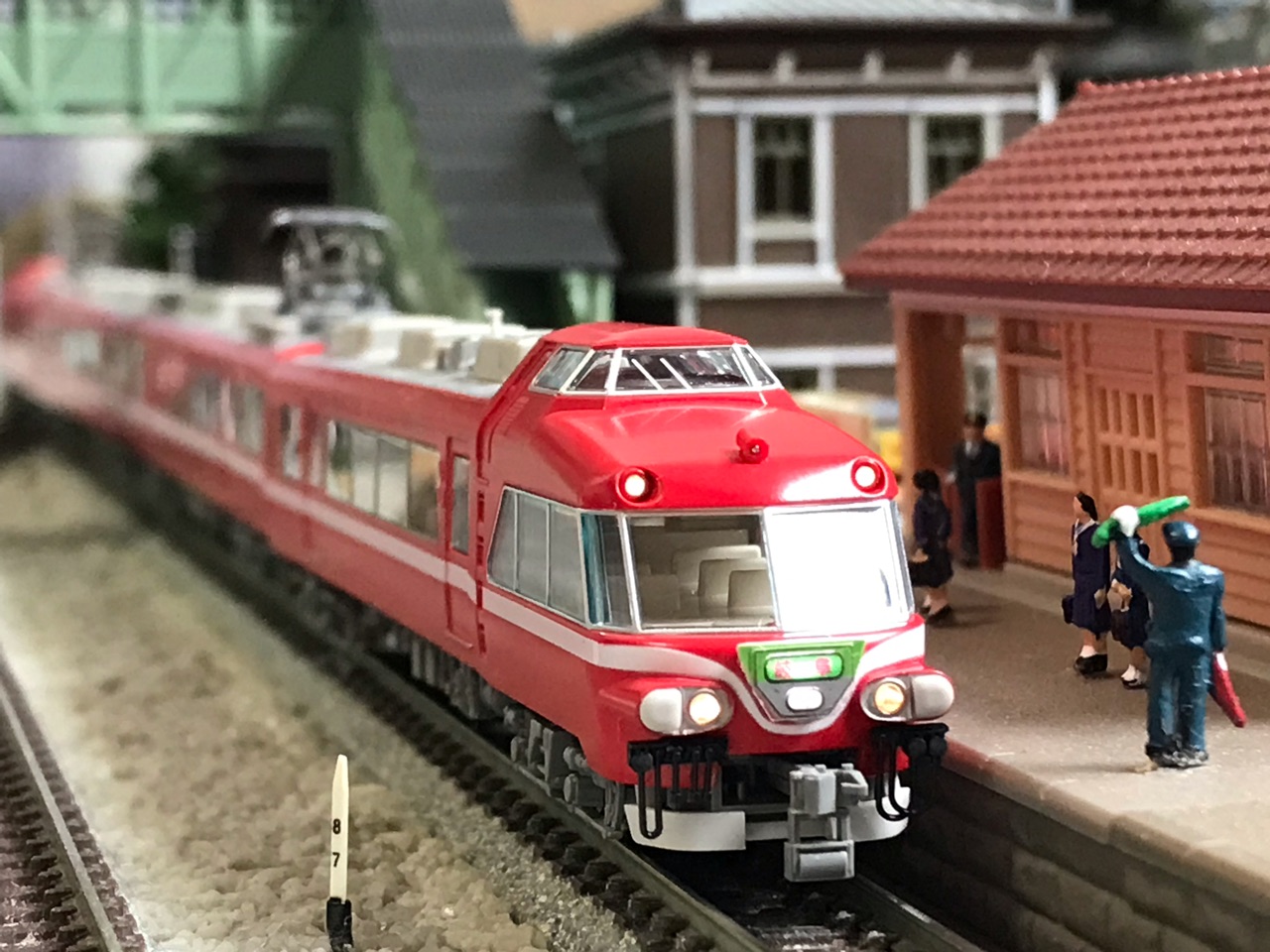 TOMIX 名鉄7000系 パノラマカー（第47編成）白帯車 : なみとの風