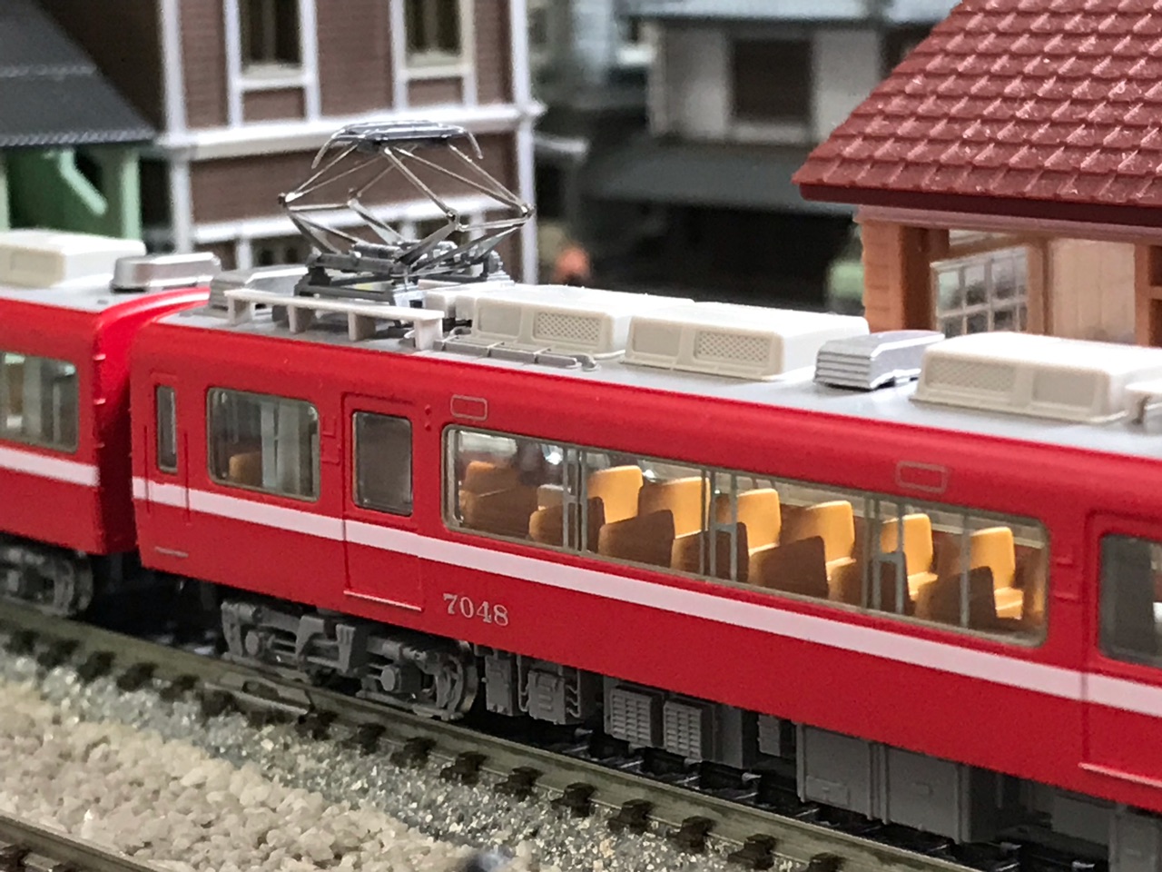 TOMIX 7000系パノラマカー 4両セット第47編成 白帯車 ジャンク 名鉄