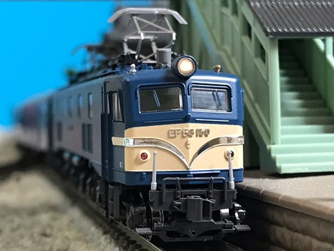 KATO】 3049-2 EF58 150 宮原機関区 ブルー - 仙台模型