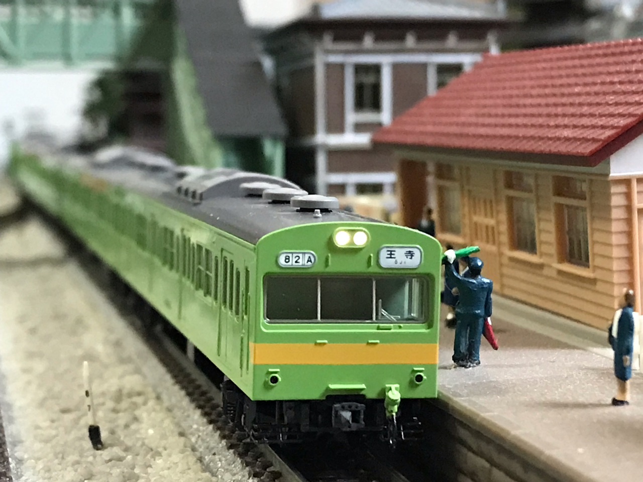 TOMIX 103系 低運転台 ウグイス 関西線 : なみとの風