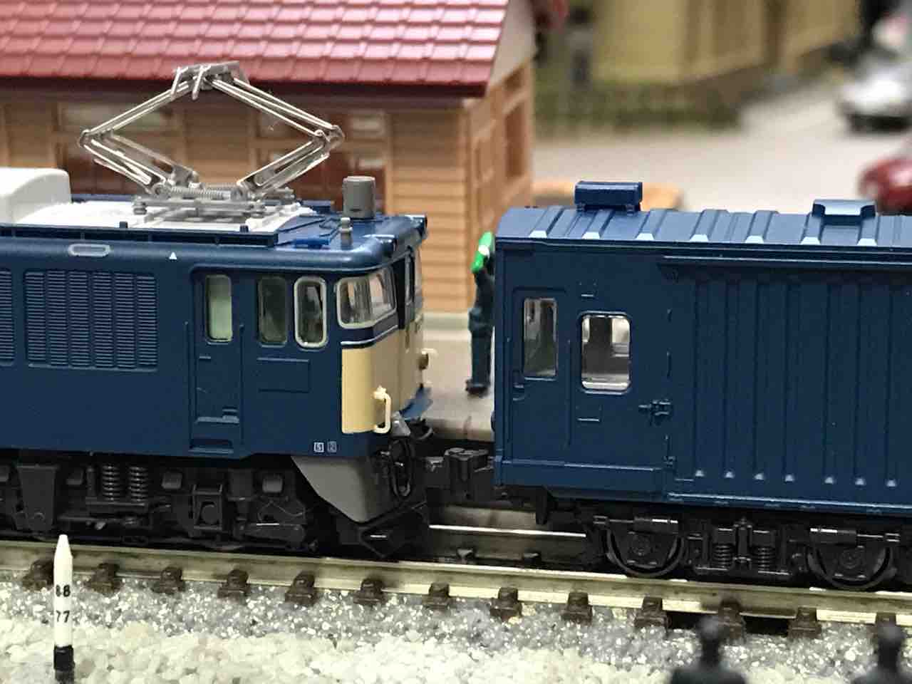 KATO 郵便・荷物列車「東海道・山陽」後期編成 入線 : なみとの風 KATO 郵便・荷物列車「東海道・山陽」後期編成 入線 : なみとの風