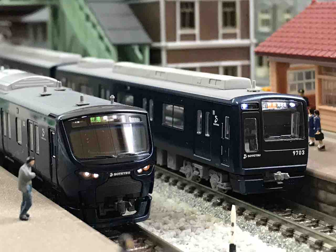 TOMIX 相鉄12000系〜MICROACE 相鉄9000系 : なみとの風 TOMIX 相鉄12000系〜MICROACE 相鉄9000系 : なみとの風