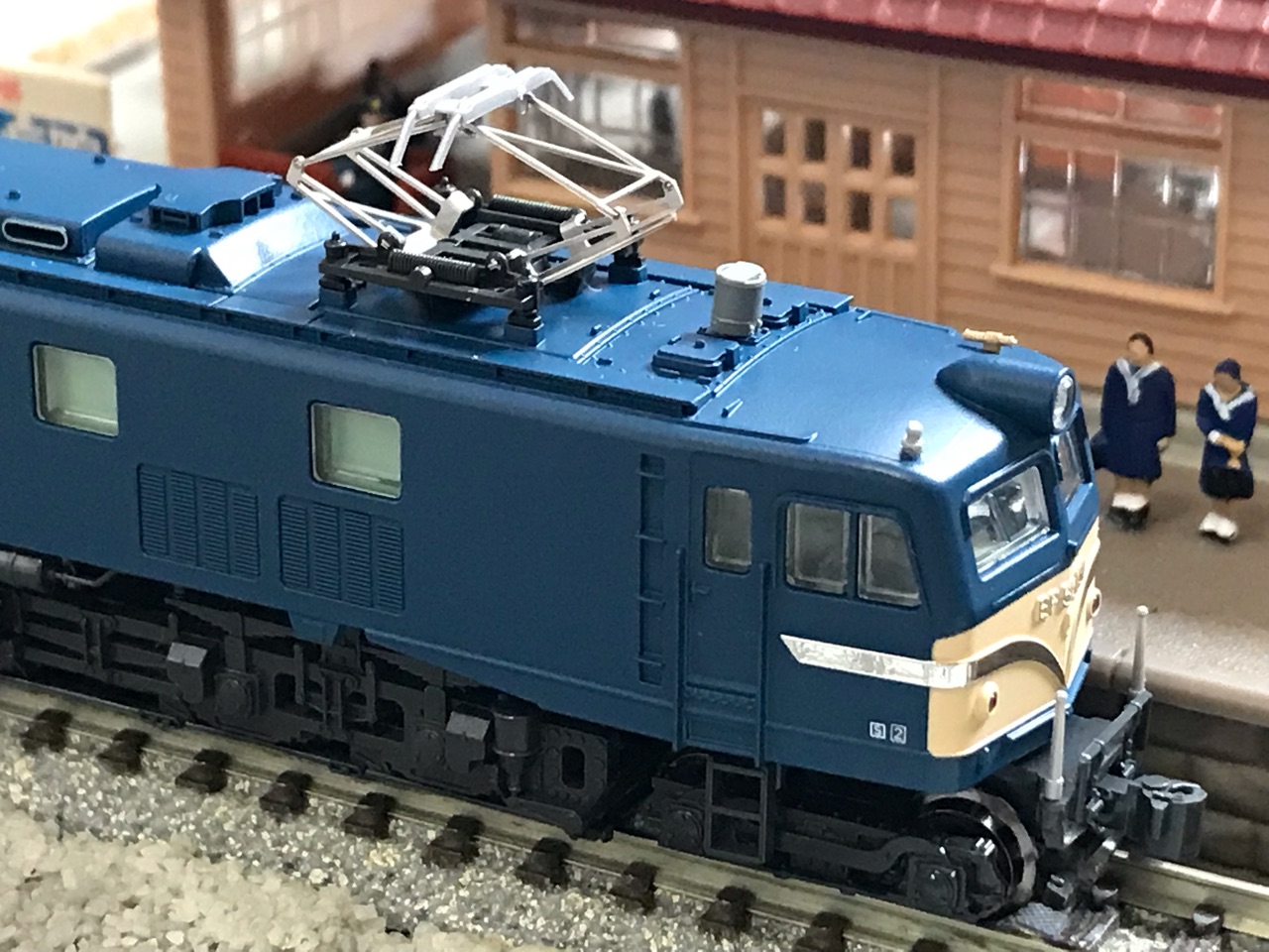 KATO EF58 150 宮原機関区 入線 : なみとの風 KATO EF58 150 宮原機関区 入線 : なみとの風