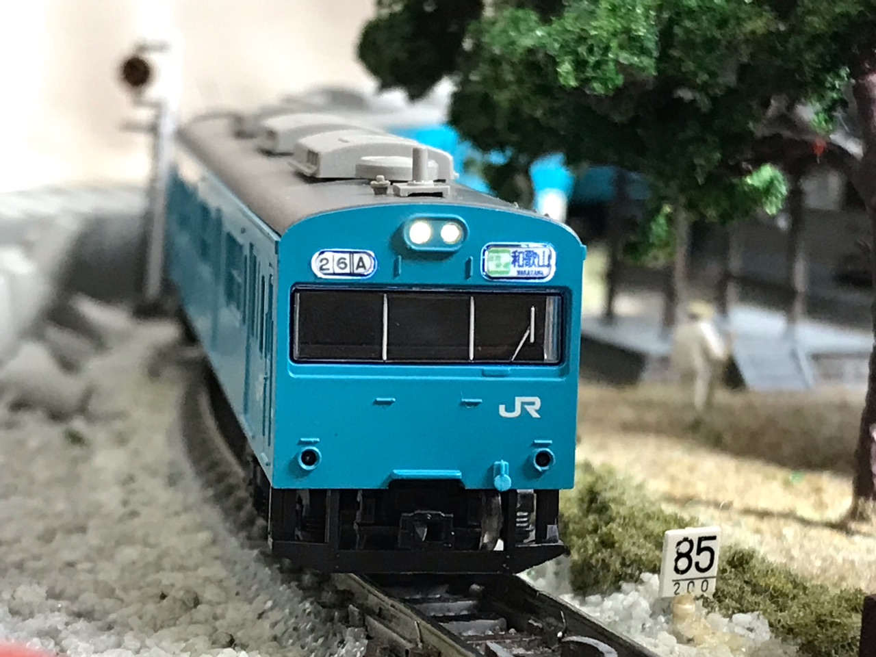 MICROACE 103系 分散冷房車 スカイブルー : なみとの風 MICROACE 103系 分散冷房車 スカイブルー : なみとの風