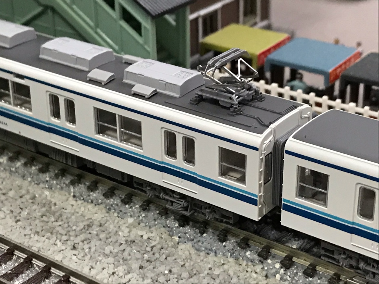 ［加工あり］KATO 東武8000系　12両 KATO 東武8000系 更新車 入線 : なみとの風