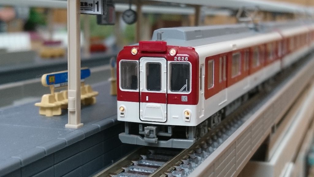 GREENMAX 近鉄2610系 L/Cカー 入線 : なみとの風