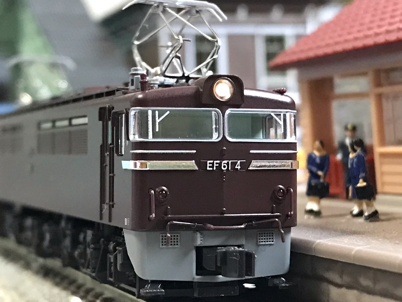 KATO` - 専用 ちゃかた様 KATO EF61 茶 入線 : なみとの風