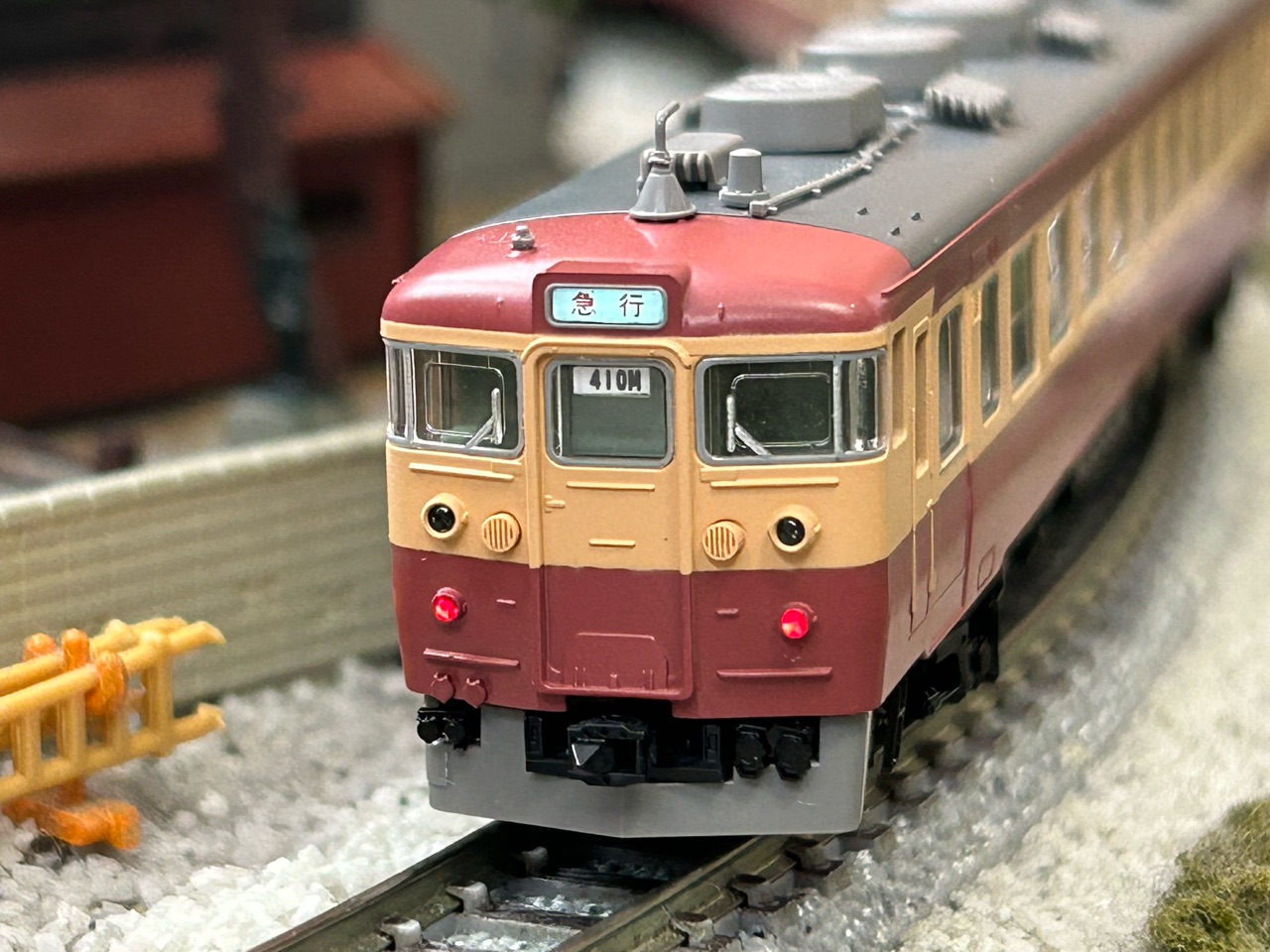 TOMIX 453系 急行「ときわ」入線 : なみとの風