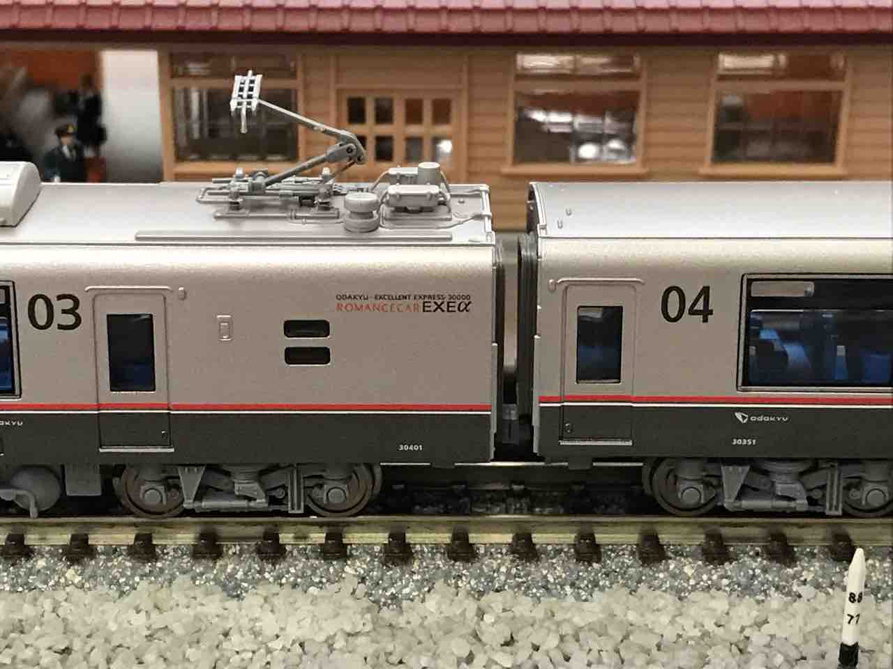 MICROACE 小田急30000形 EXEα 入線 : なみとの風 MICROACE 小田急30000形 EXEα 入線 : なみとの風