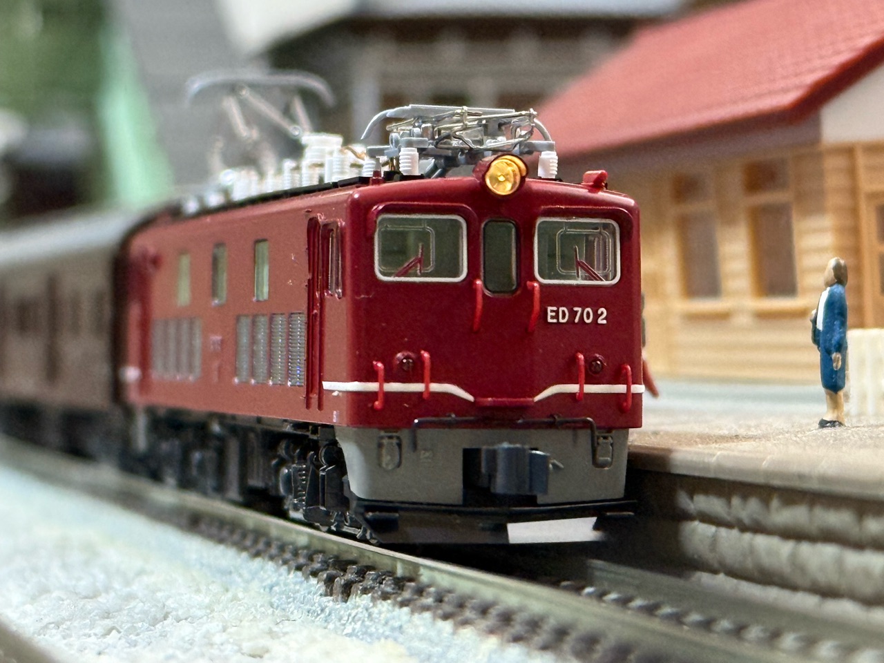 KATO ED70 寝台急行「つるぎ」 : なみとの風