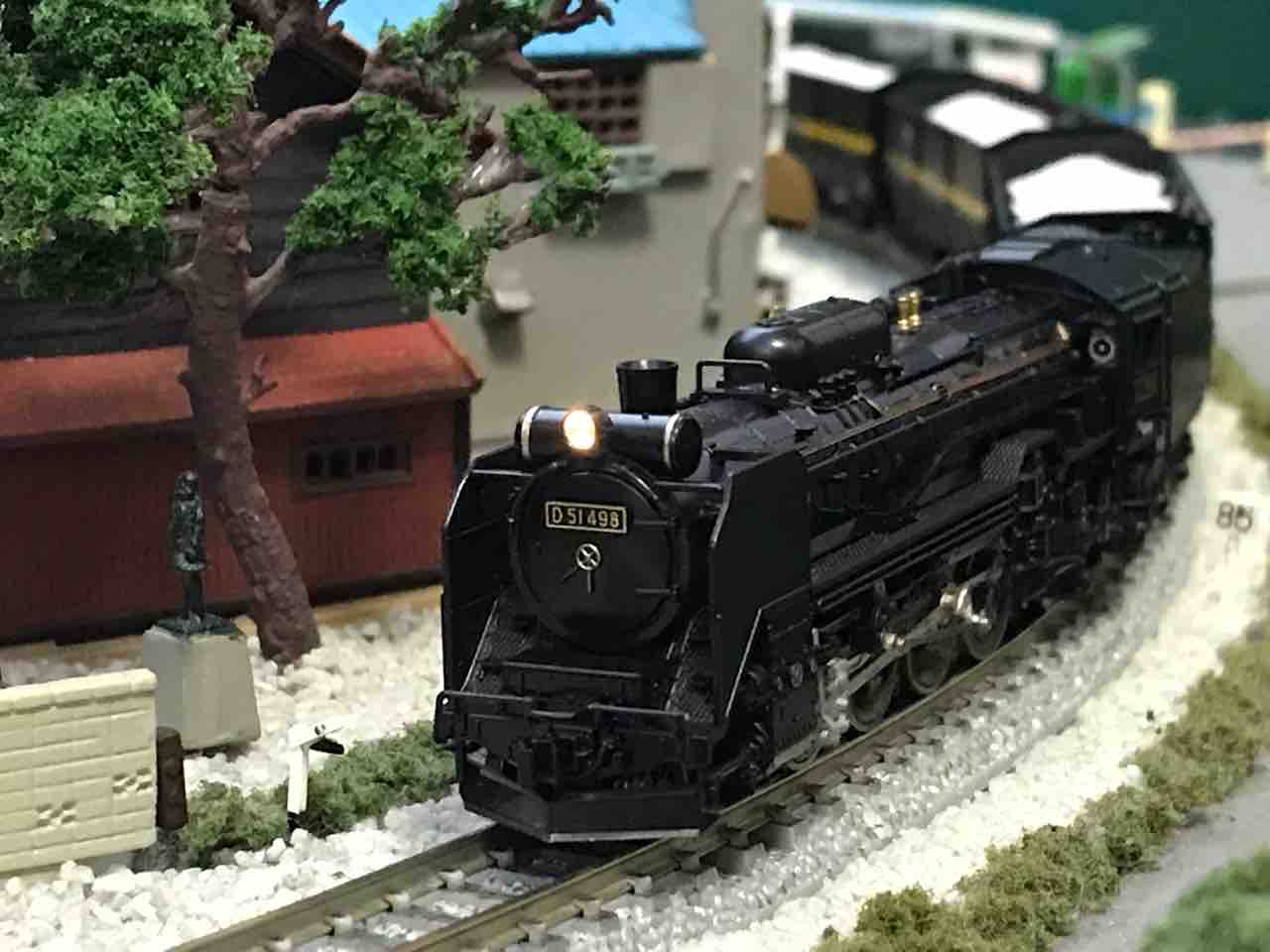 KATO 伯備線 石灰輸送貨物列車 入線 : なみとの風 KATO 伯備線 石灰輸送貨物列車 入線 : なみとの風