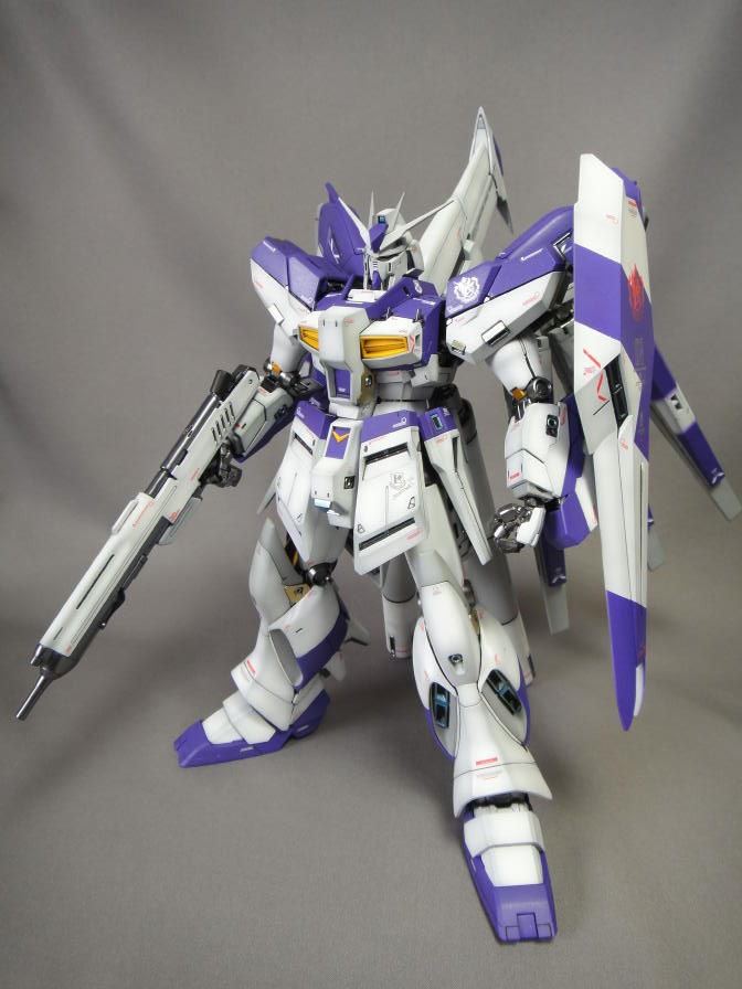 MG Hi-νガンダム Ver.Ka HWS 完成しました。 : くるくるモデラー