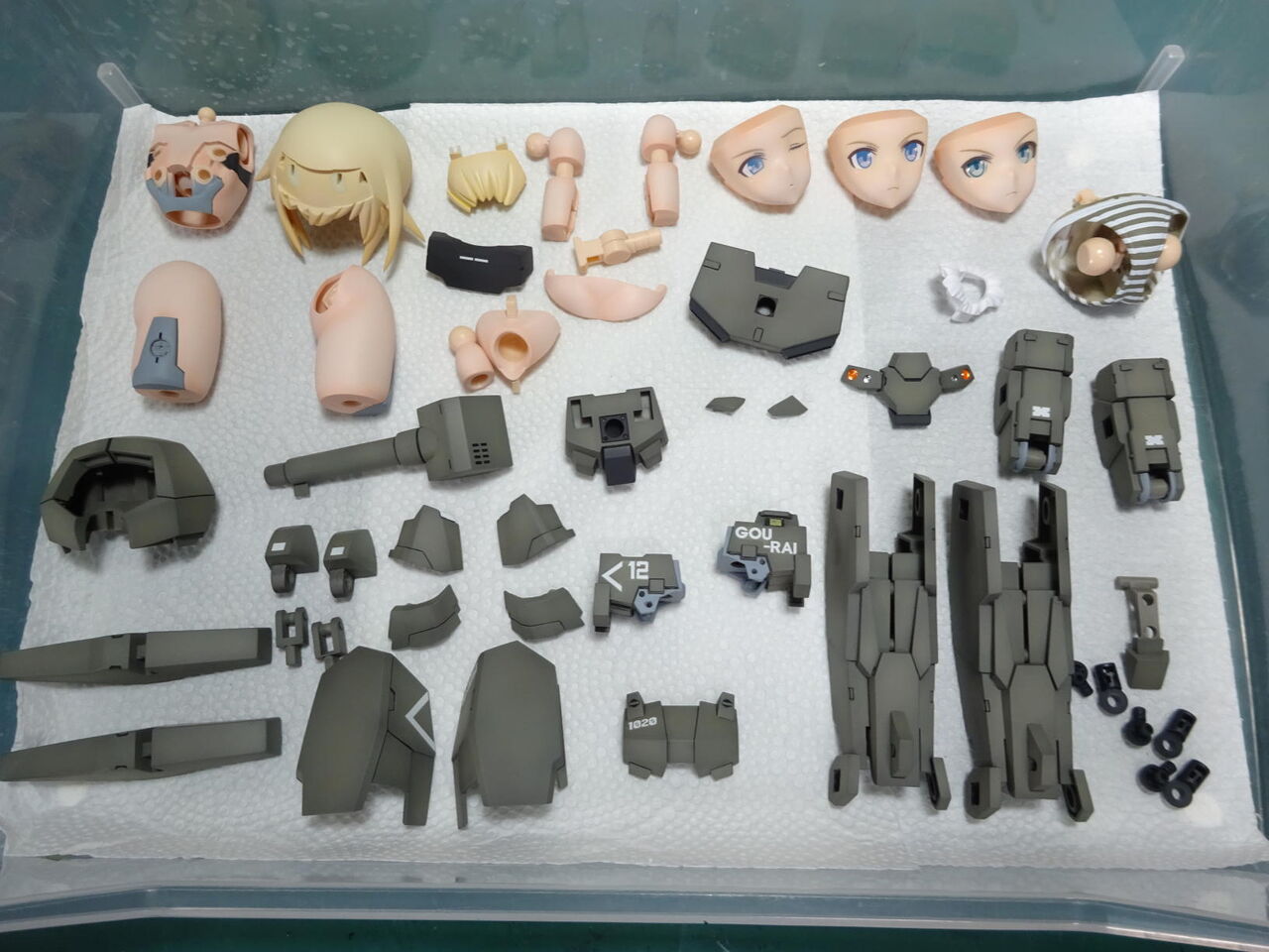 グランデスケール轟雷(完成編)です。 : くるくるモデラー