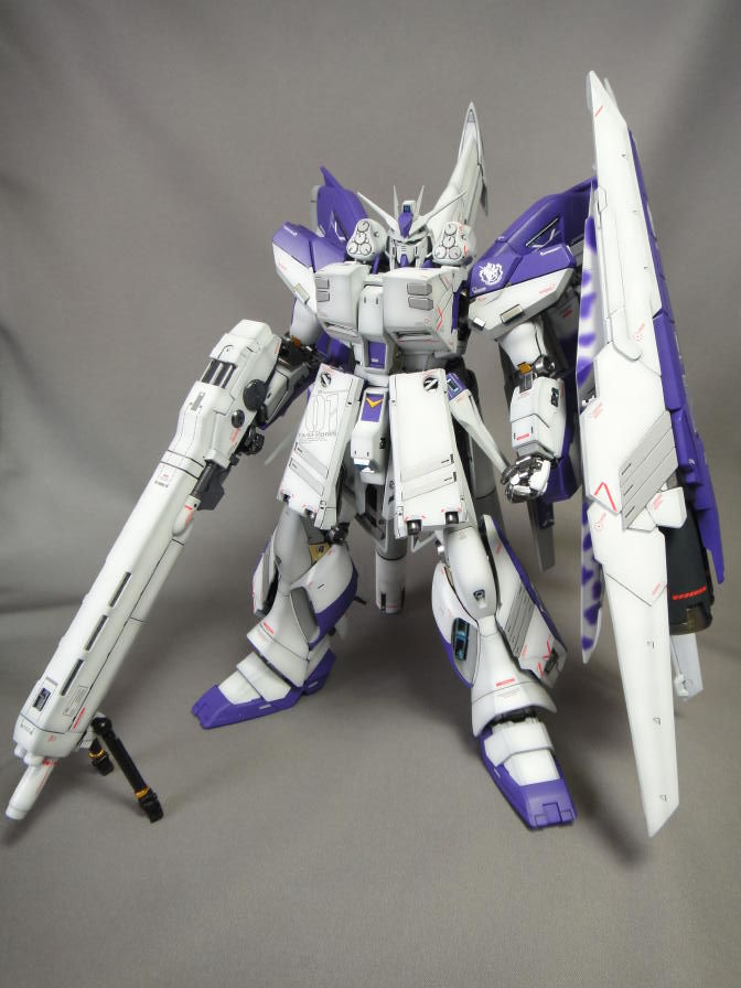 MG Hi-νガンダム Ver.Ka HWS 完成しました。 : くるくるモデラー