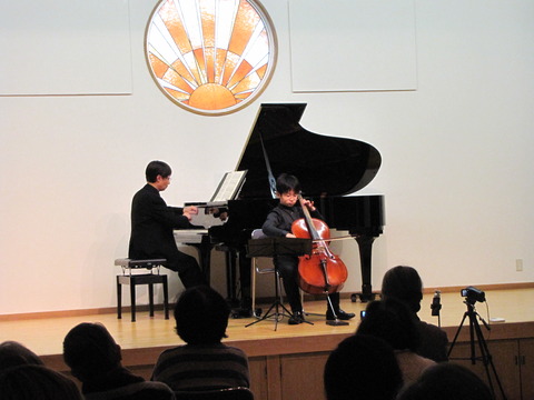 林さん親子の演奏