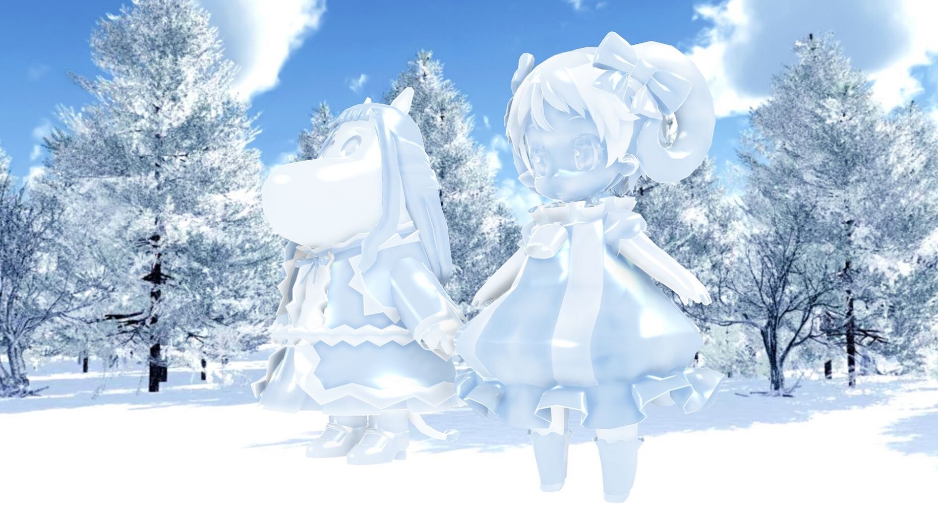 Mmd雪まつり 雪像化情報 簡単雪像化情報 サンプル Mmdは電子の歌姫の夢を見るか