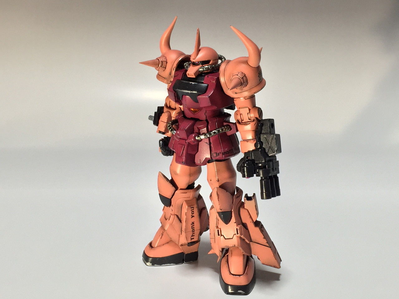 グフAG改(HGUC グフ・カスタム 改造） : 七万三千三百を行く