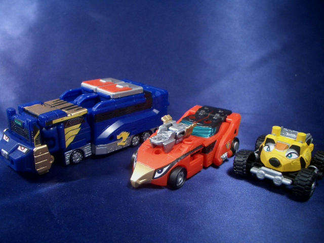 巨大化に赤信号～バンダイ ミニプラ炎神合体エンジンオー～ : なななな、