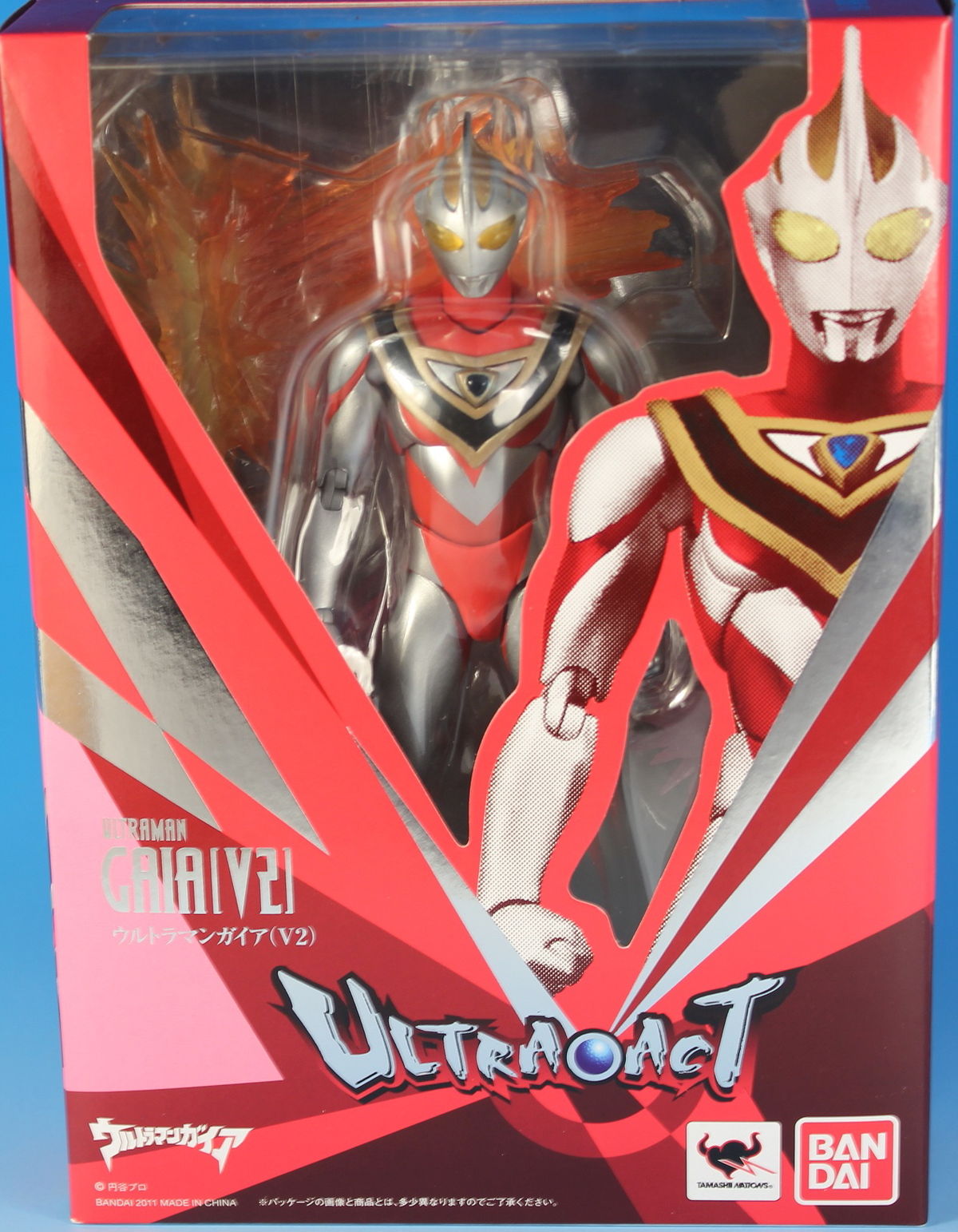 地球はウルトラマンの星 バンダイ Ultra Act ウルトラマンガイア V2 なななな 地球はウルトラマンの星 バンダイ Ultra Act ウルトラマンガイア V2 なななな