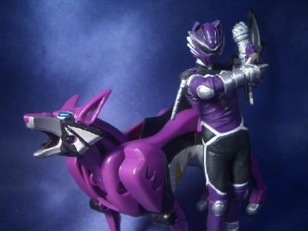 黄金キックの鬼～バンダイ 獣拳変身ゲキバイオレット ゲキウルフ～ : なななな、