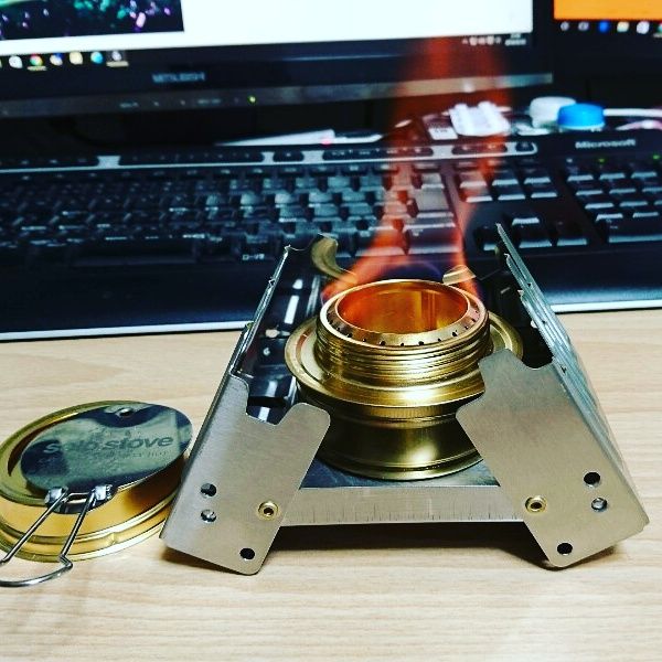 ソロ アルコールストーブ トランギアもどき と 自作強力アルコールストーブ ソロ登山 ソロキャンプ ときどきハイキング