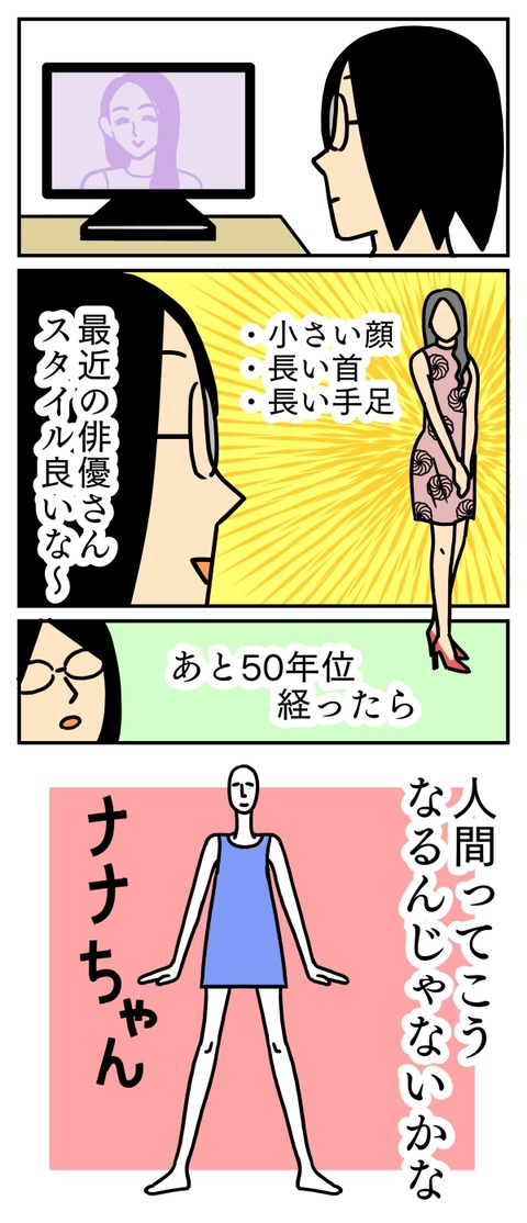 50年後のモデルさん