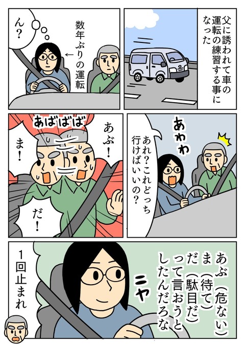 久しぶりの運転
