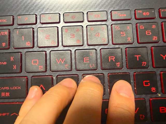 ư���Խ��ǥ����ܡ��ɤϻȤ�ʤ��Τ�