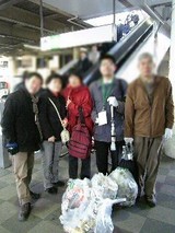 浜松町〜田町ゴミ拾い
