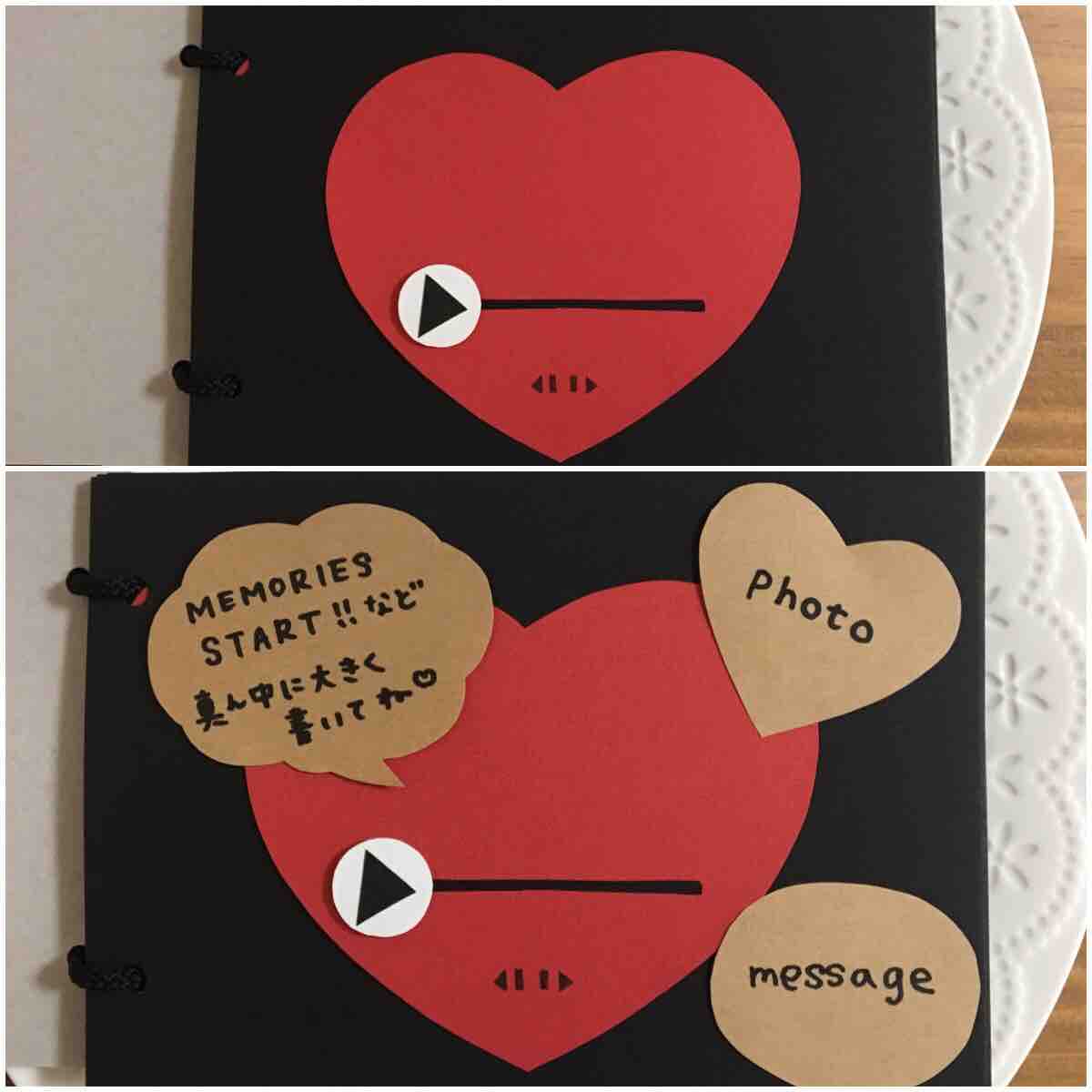 たっぷりボリューム 仕掛けパーツ付き アルバム Present Box Specialty Shop