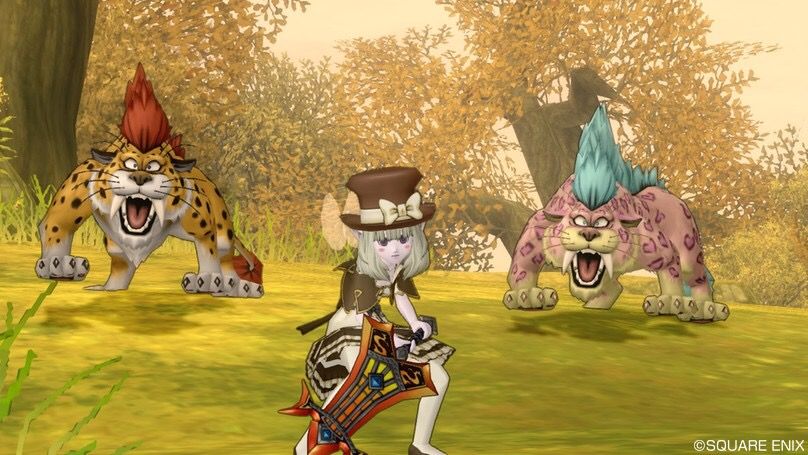 新転生モンスター ピンキーパンサー に会って来ましたよ ドラクエ10 にゃんにゃんドレア講座