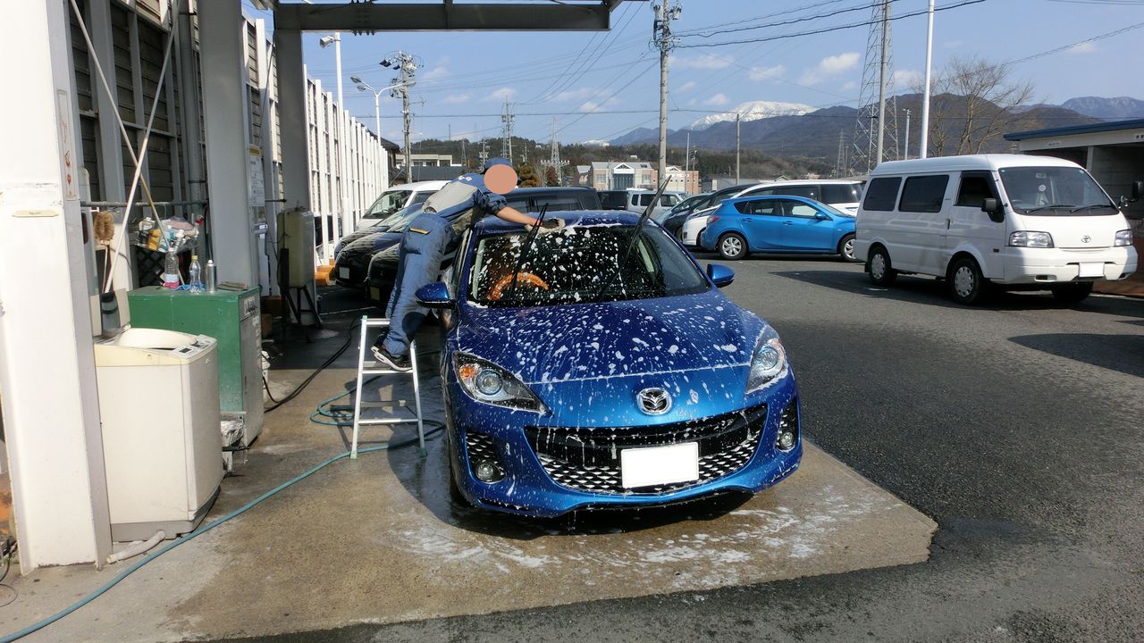 12ヶ月点検 泡つや洗車 あっそ21