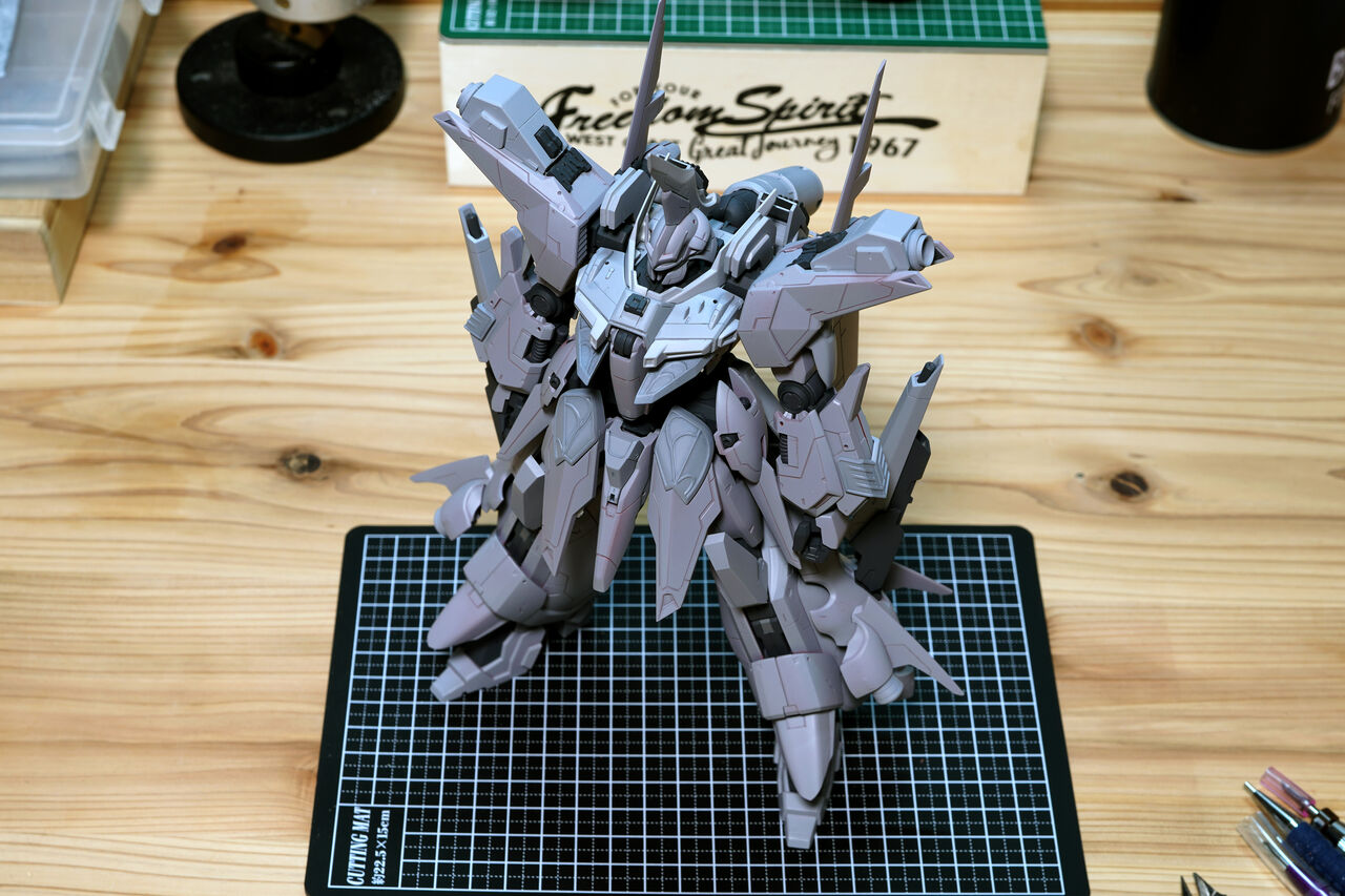 シャア専用リバウ製作記03 : 続・七式ガンプラ部