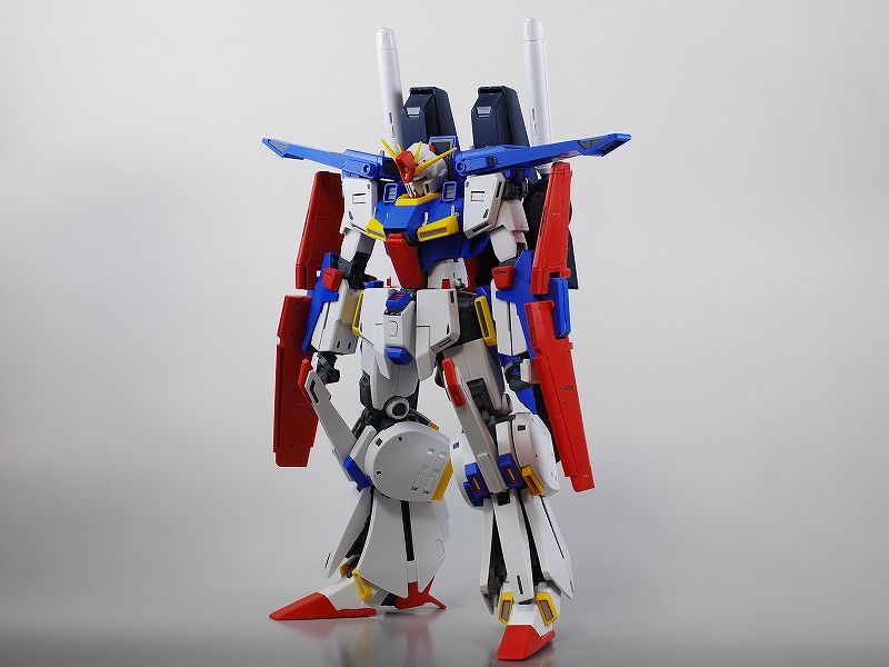 Mg 強化型zzガンダムver Ka製作記02 仮組み 変形 強化型 続 七式ガンプラ部