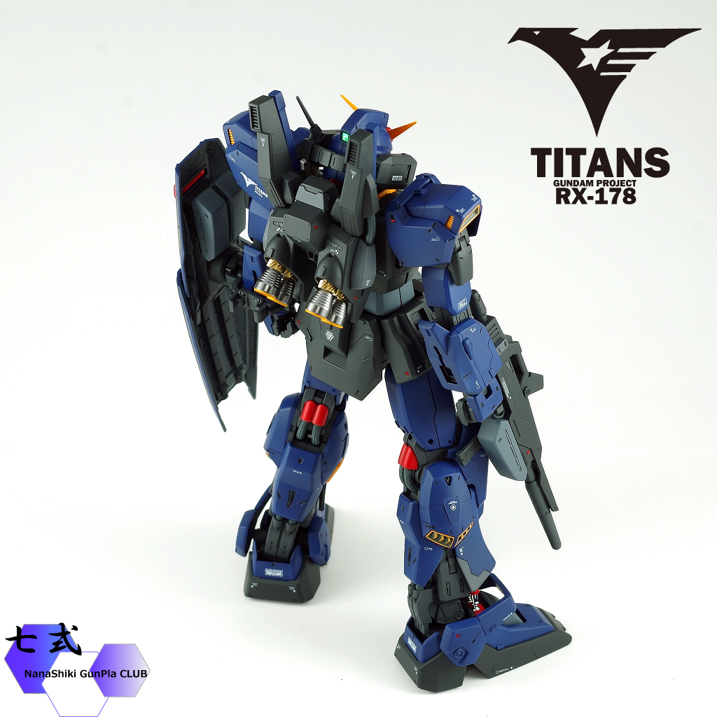 MG ガンダムMk2 ver.2.0 製作記19（ギャラリー公開） : 続・七式