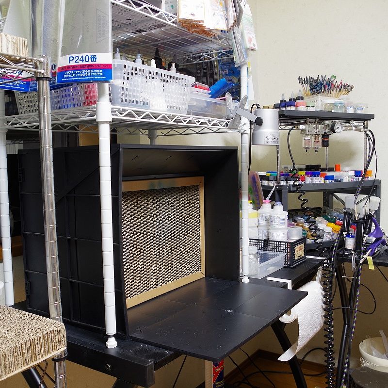 作業部屋の紹介 続 七式ガンプラ部